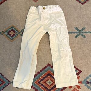 Janie and Jack white slacks